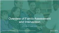 Overview of Family Assessment and Intervention