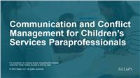 Communication and Conflict Management for Children