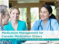 Managing Medications for Canada: Medication Orders