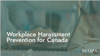 Workplace Harassment Prevention for Canada