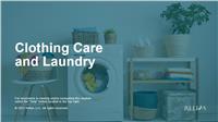 Clothing Care and Laundry