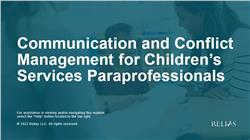 Communication and Conflict Management for Children