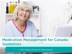 Managing Medications for Canada: Guidelines