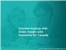 Communicating with Older Adults with Dementia for Canada