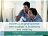 Resource Database: Introduction to Taxonomy and Indexing