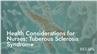 Health Considerations for Nurses: Tuberous Sclerosis Syndrome